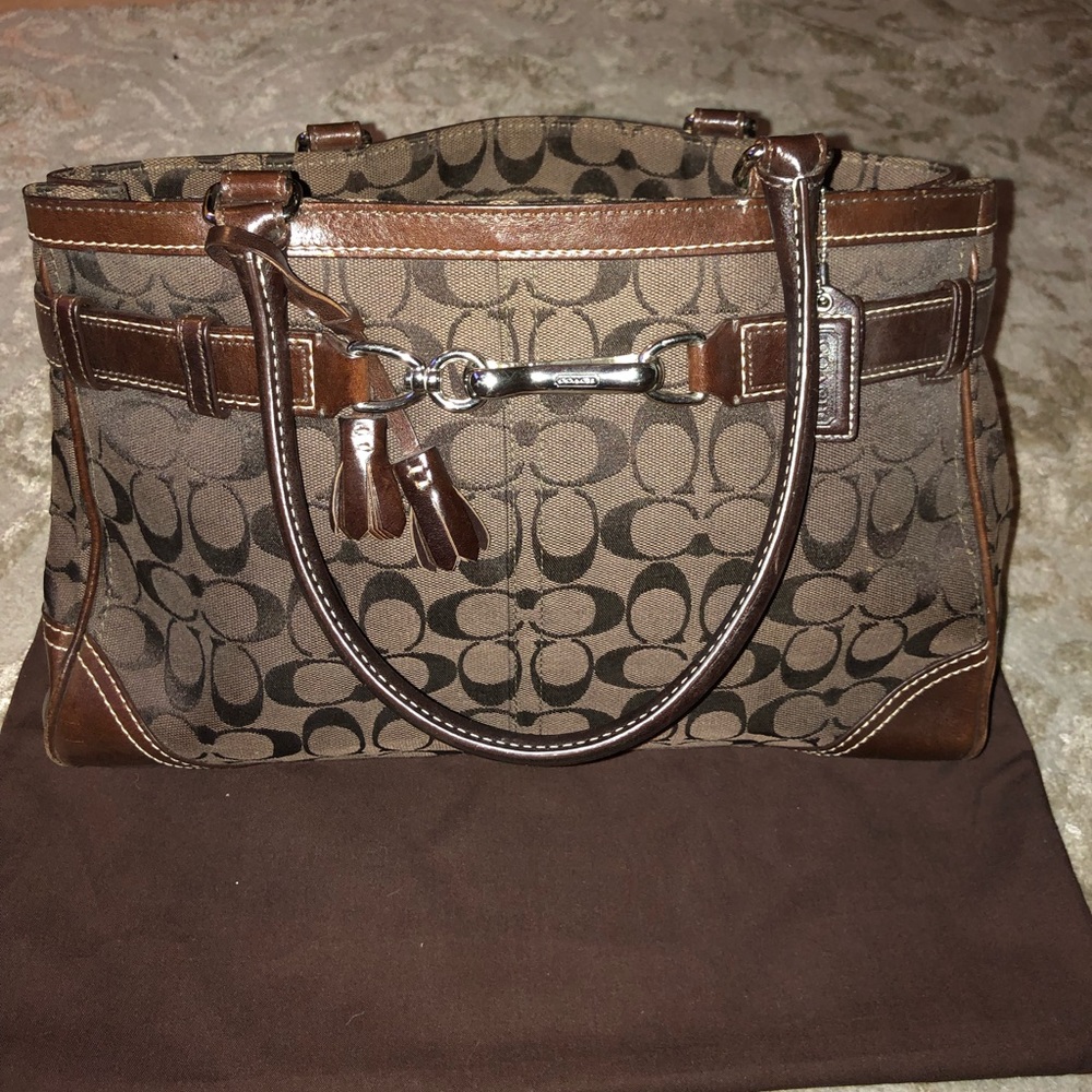 Coach Brown Handbag